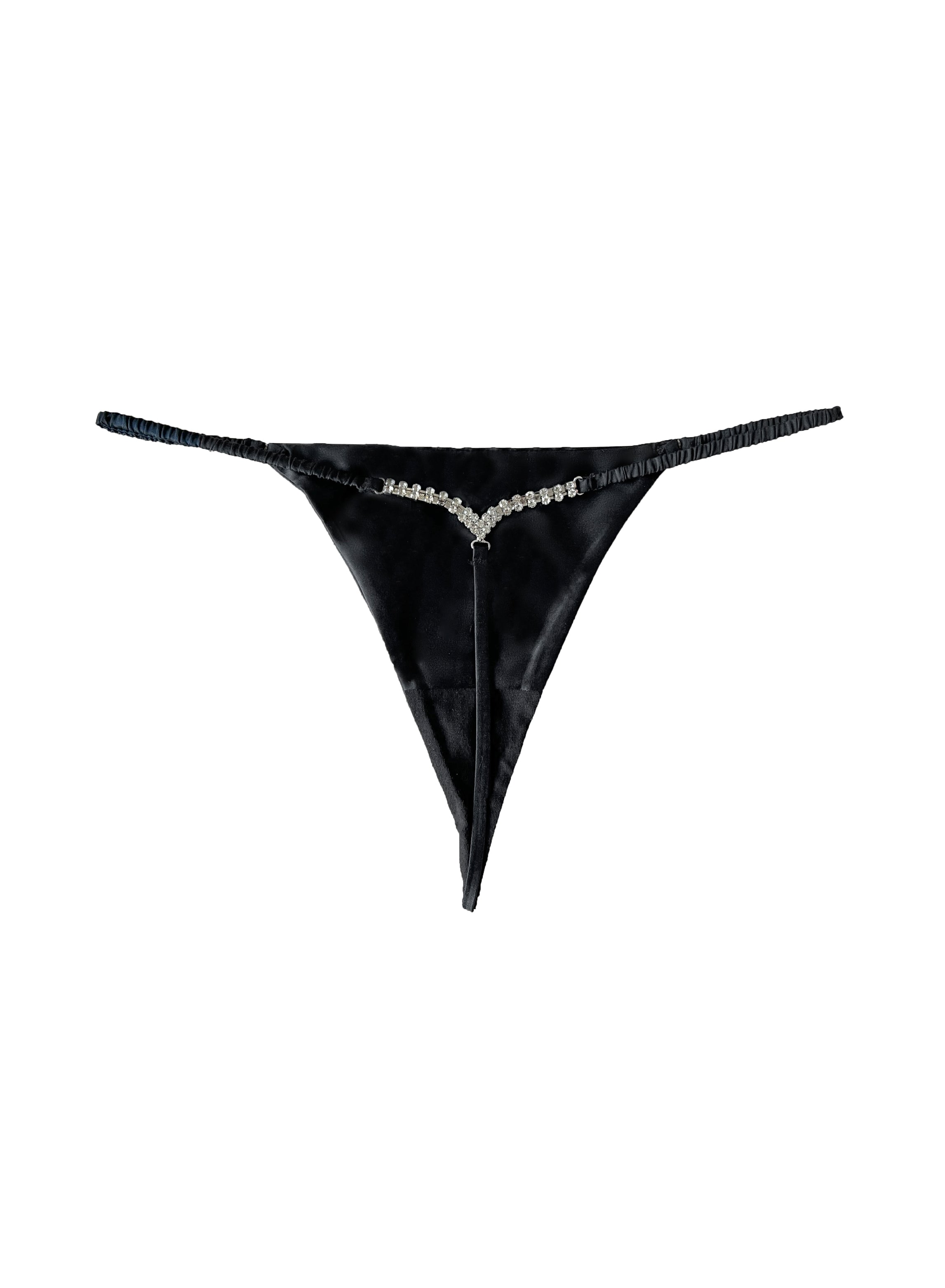 Crystal Luxe V-String